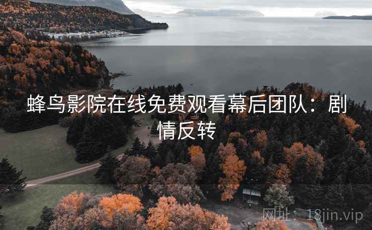蜂鸟影院在线免费观看幕后团队：剧情反转
